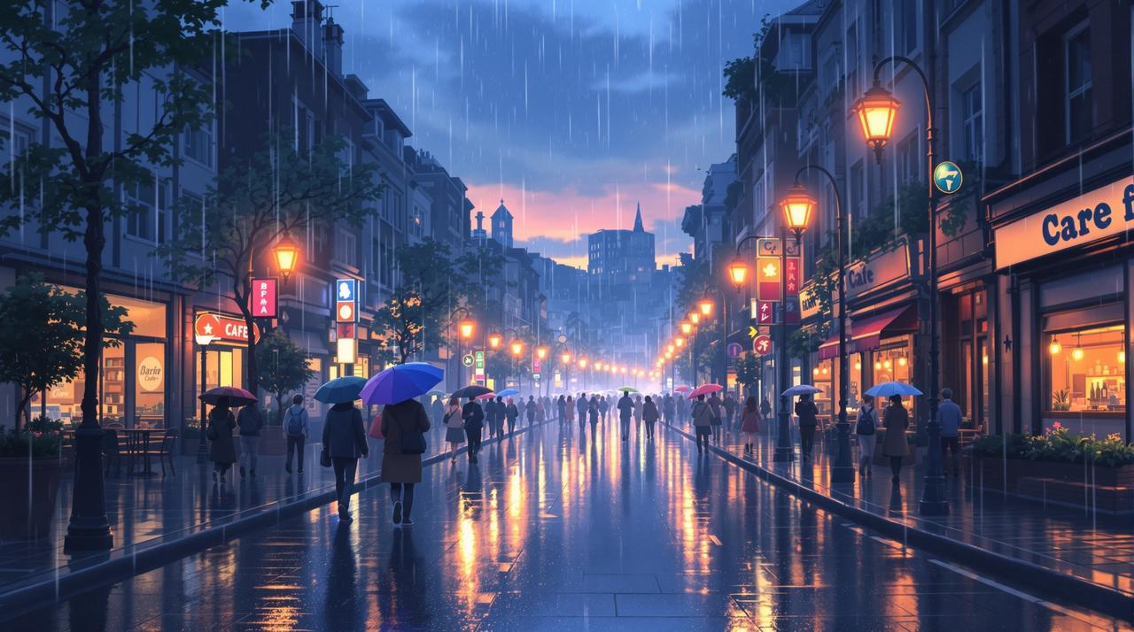 微信短剧平台作品 - 城市雨声